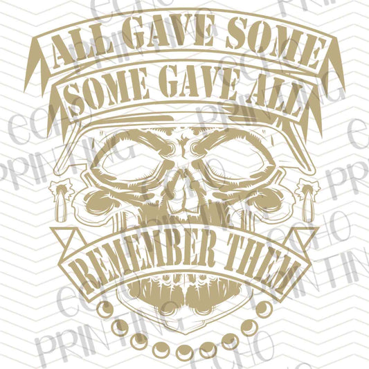 FOJG 628 - ALL GAVE SOME