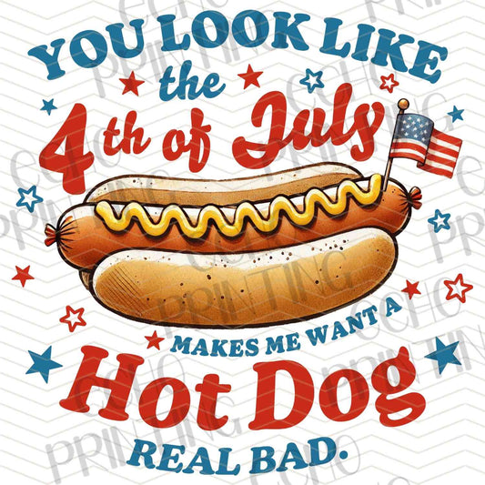 FOJG 650 - YOU LOOK LIKE THE 4TH OF JULY HOT DOG REAL BAD