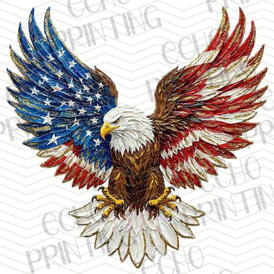 FOJG 655 - PATRIOTIC EAGLE WINGS