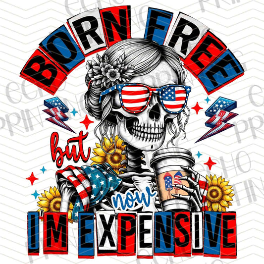 FOJG 656 - BORN FREE BIKER SKULL