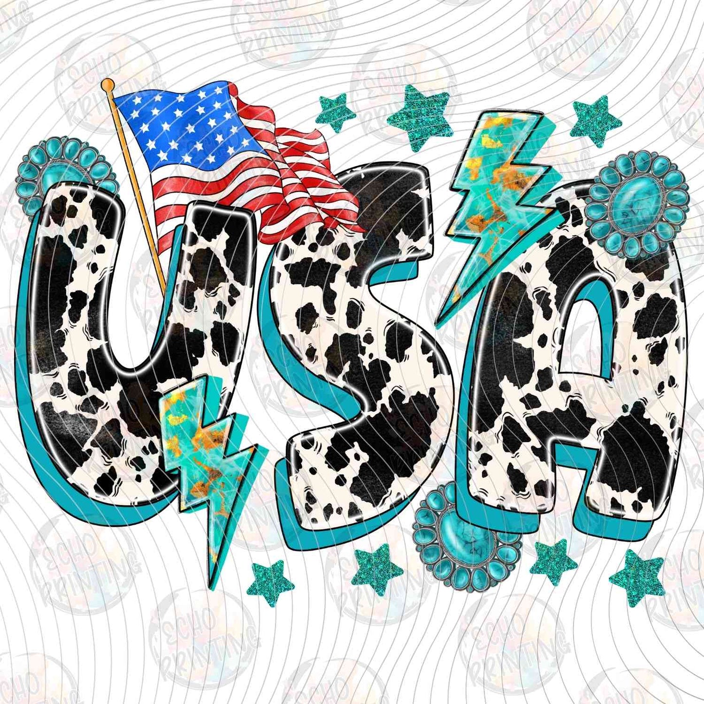 FOJG 662 - USA BOOTS STARS