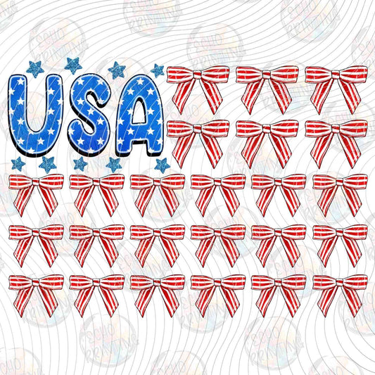 FOJG 671 - USA MINI FLAG PATTERN