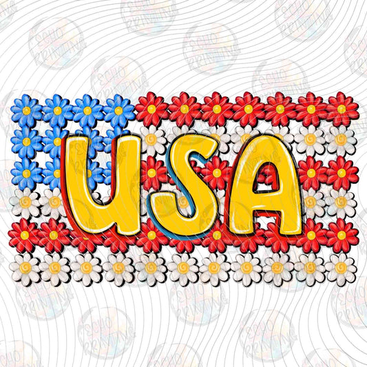 FOJG 672 - USA FLOWER STYLE
