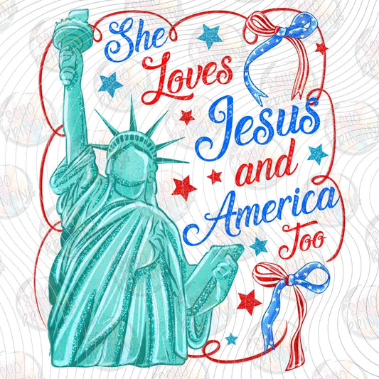 FOJG 680 - SHE LOVES JESUS AND AMERICA