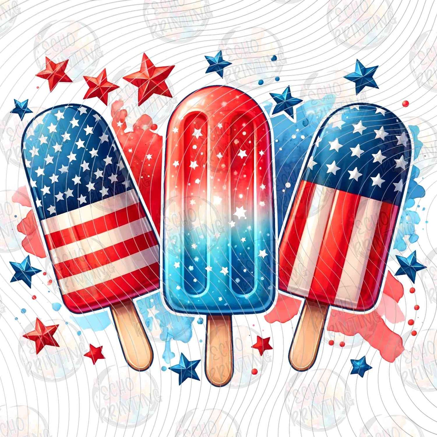 FOJG 686 - PATRIOTIC POPSICLE