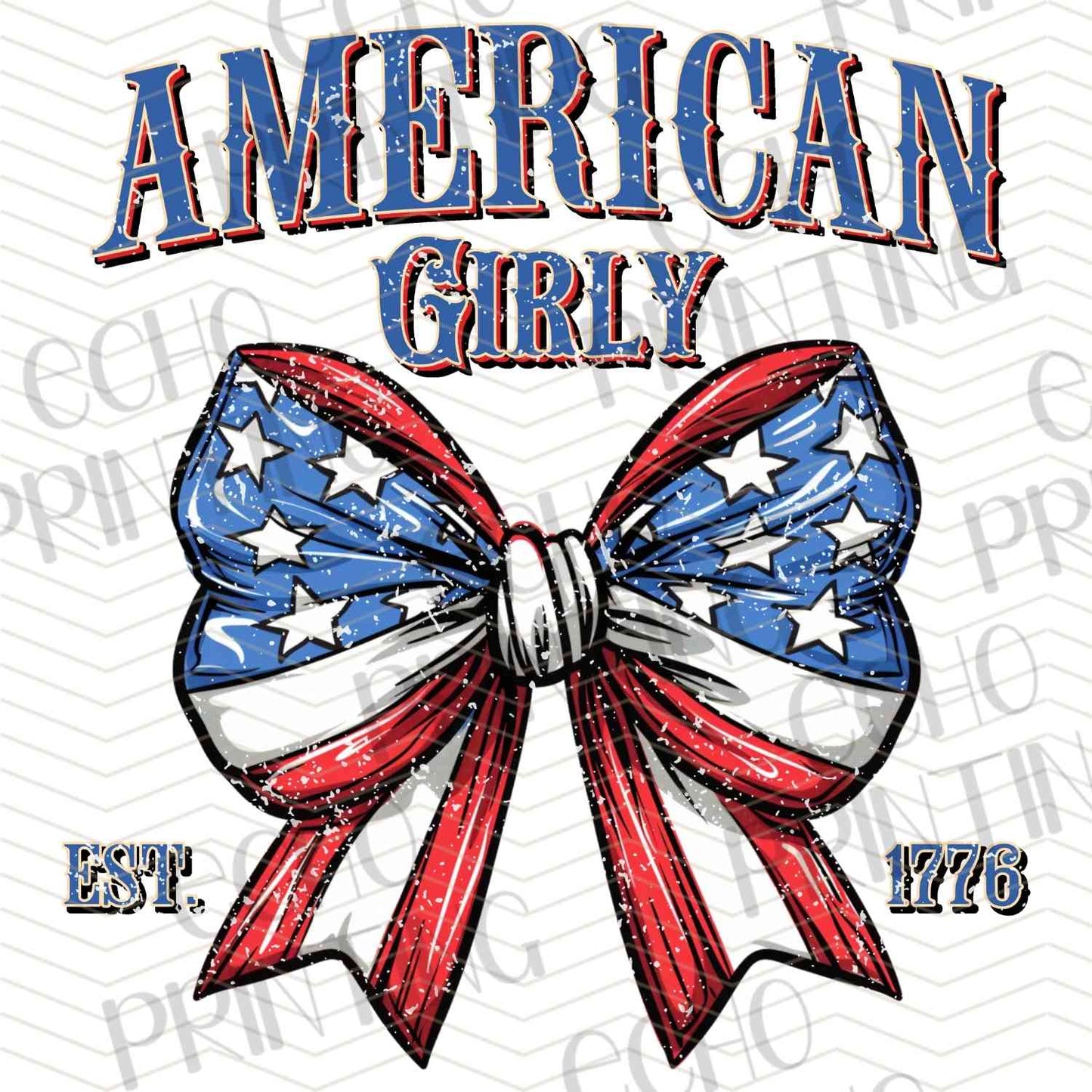 FOJG 68 - AMERICAN GIRLY BOW
