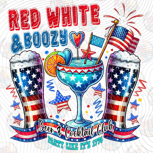 FOJG 693 - RED WHITE BOOZY COCKTAIL