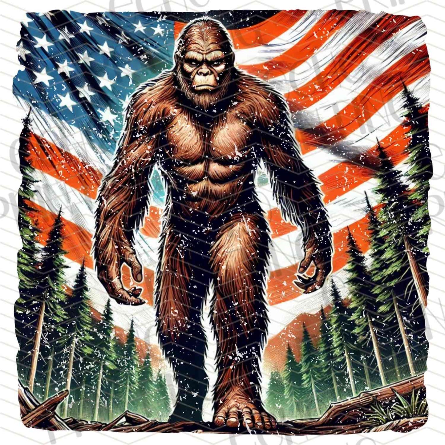 FOJG 70 - PATRIOTIC BIGFOOT
