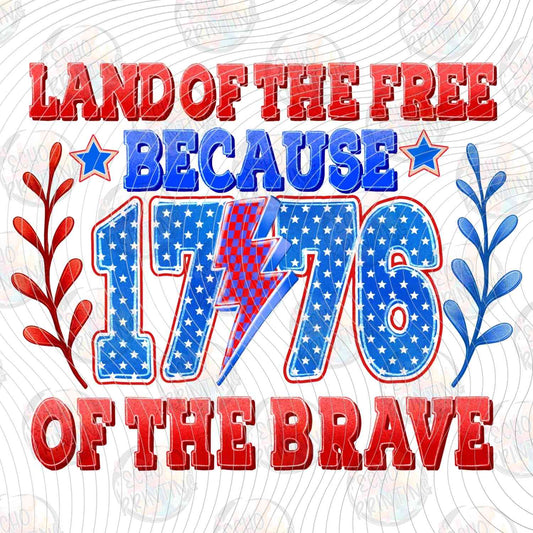 FOJG 718 - LAND OF THE FREE 1776