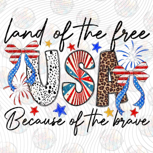 FOJG 722 - LAND OF THE FREE USA