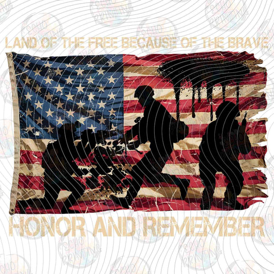 FOJG 724 - HONOR AND REMEMBER FLAG