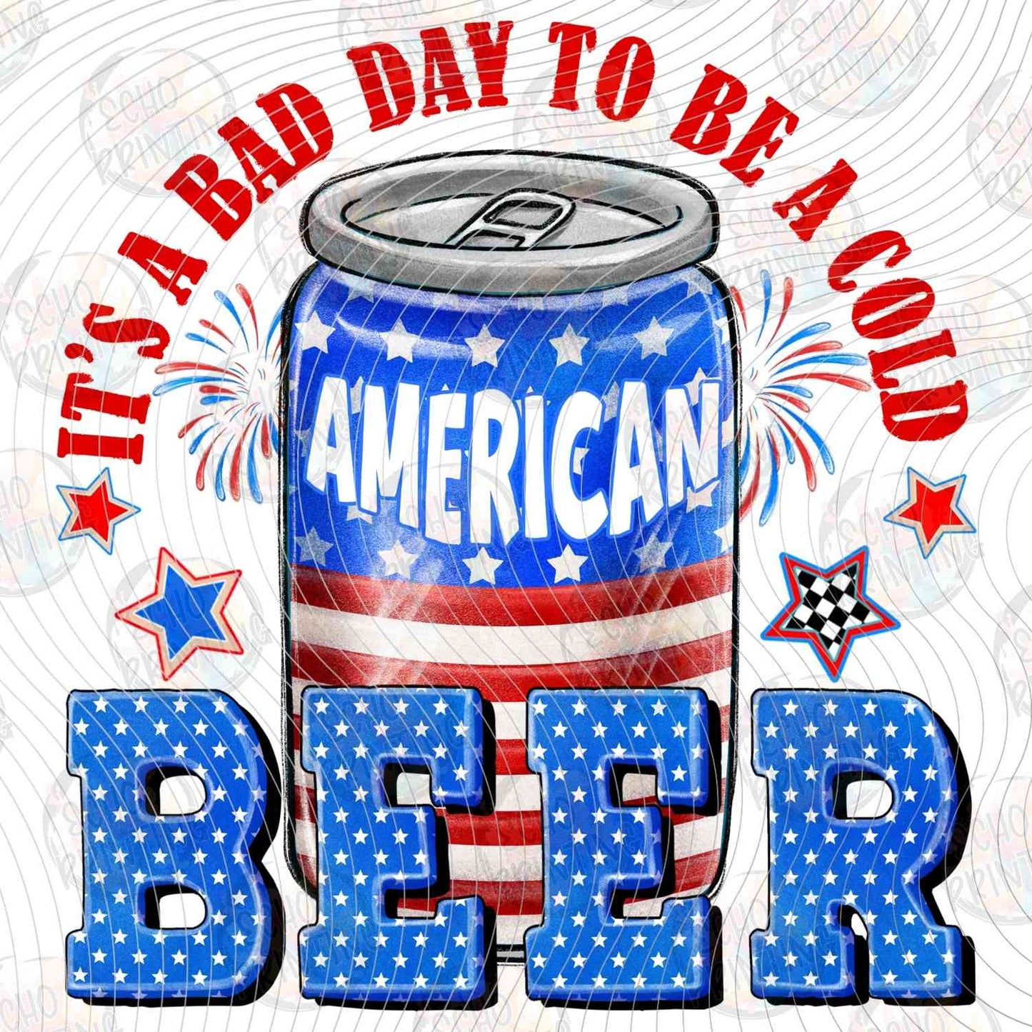FOJG 732 - ITS A BAD DAY TO BE A COLD BEER CAN