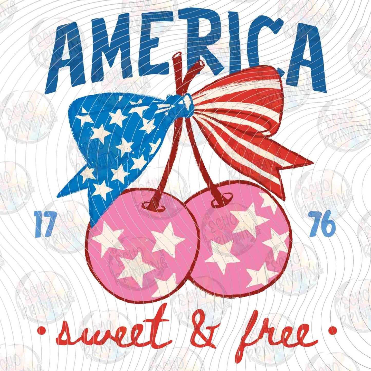FOJG 798 - AMERICA SWEET AND FREE PATRIOTIC CHERRIES
