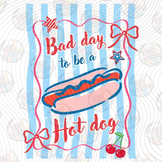 FOJG 808 - BAD DAY TO BE A HOT DOG PATRIOTIC