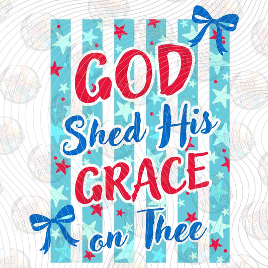 FOJG 810 - GOD SHED HIS GRACE ON THEE PATRIOTIC CROSS