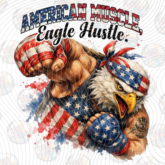 FOJG 823 - AMERICAN MUSCLE EAGLE HUSTLE MUSCLE BEAR