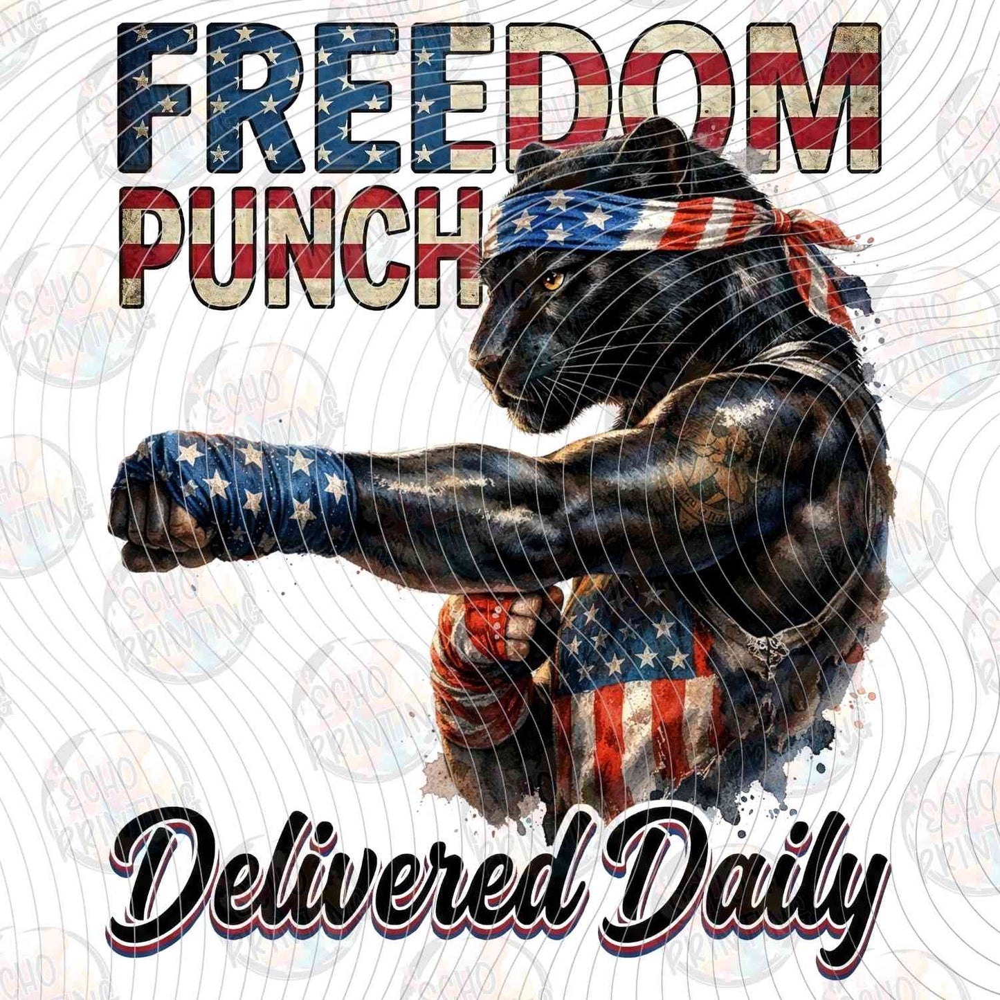 FOJG 832 - FREEDOM PUNCH DELIVERED DAILY MUSCLE GORILLA