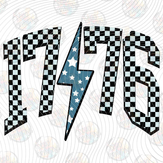 FOJG 856 - 1776 CHECKERBOARD LIGHTNING