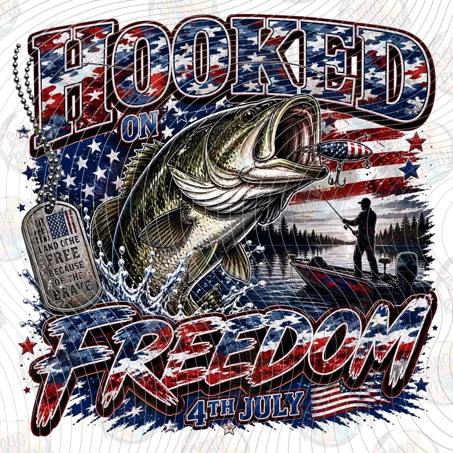 FOJG 860 - HOOKED ON FREEDOM FISHING