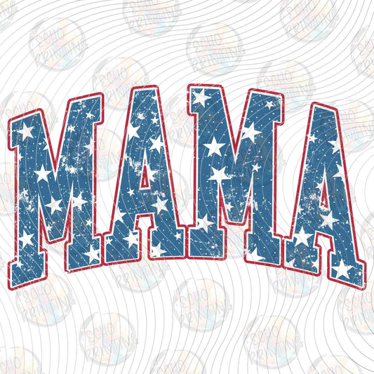 FOJG 862 - MAMA PATRIOTIC PATCHWORK