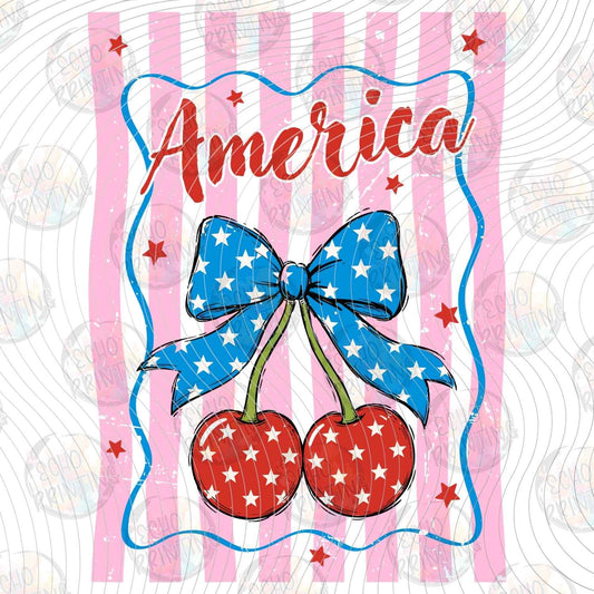 FOJG 871 - AMERICA CHERRIES BOW