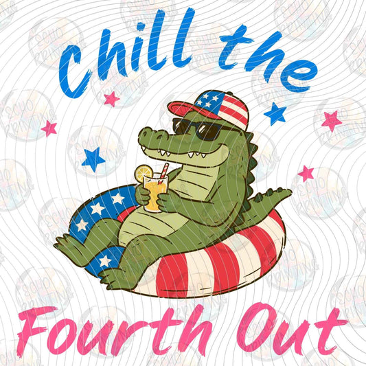FOJG 873 - CHILL THE FOURTH OUT GATOR FLOAT