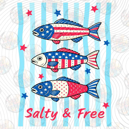 FOJG 875 - SALTY AND FREE FISH