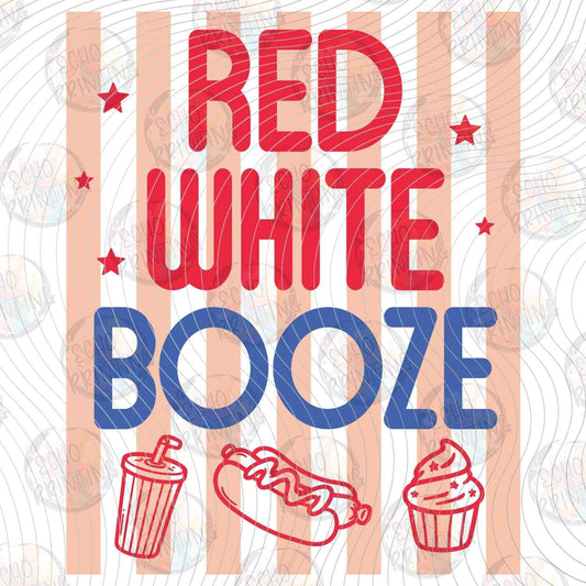 FOJG 897 - RED WHITE DRINK