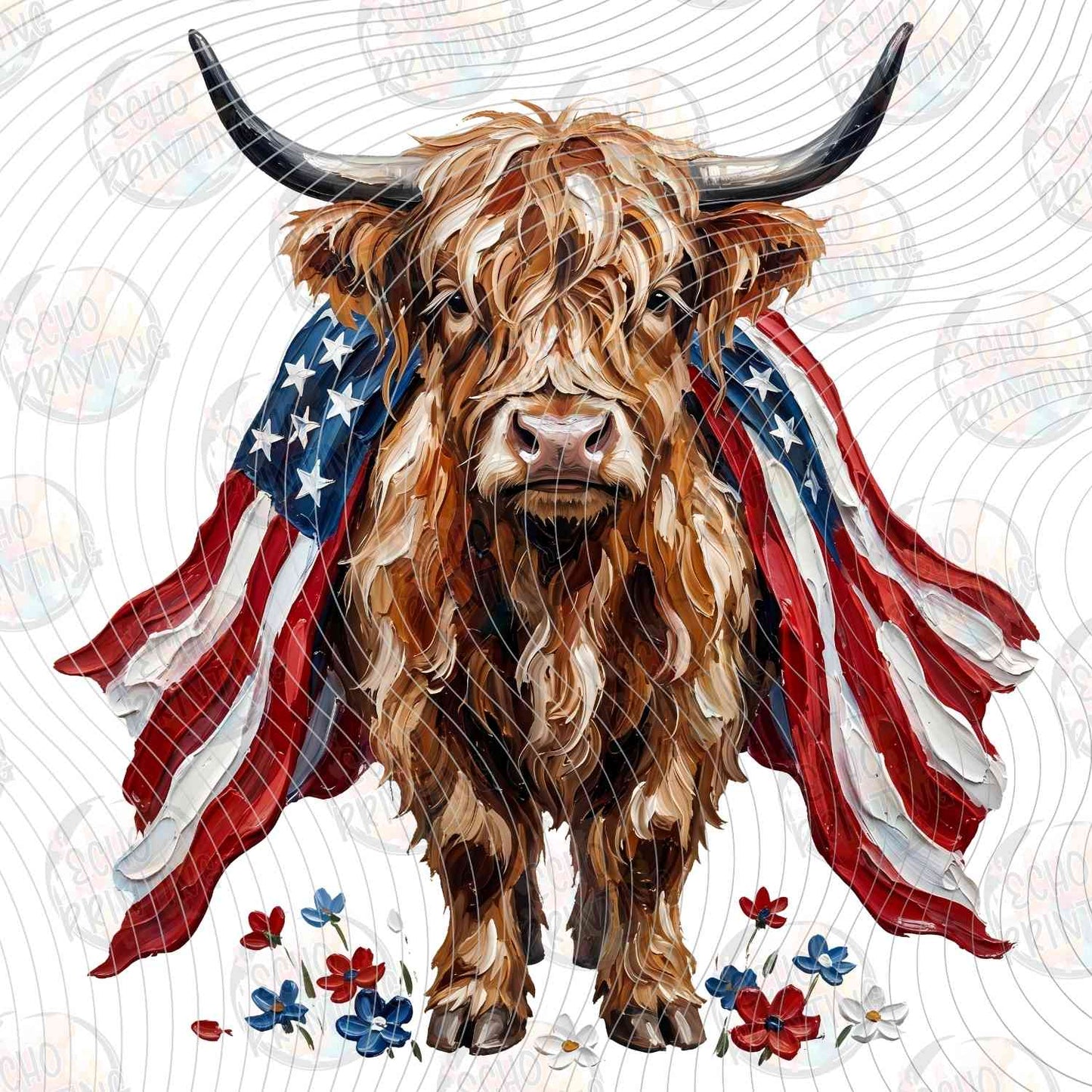 FOJG 906 - FLAG COW