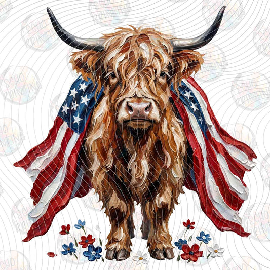 FOJG 906 - FLAG COW