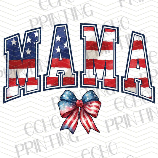 FOJG 93 - MAMA PATRIOTIC TYPOGRAPHY