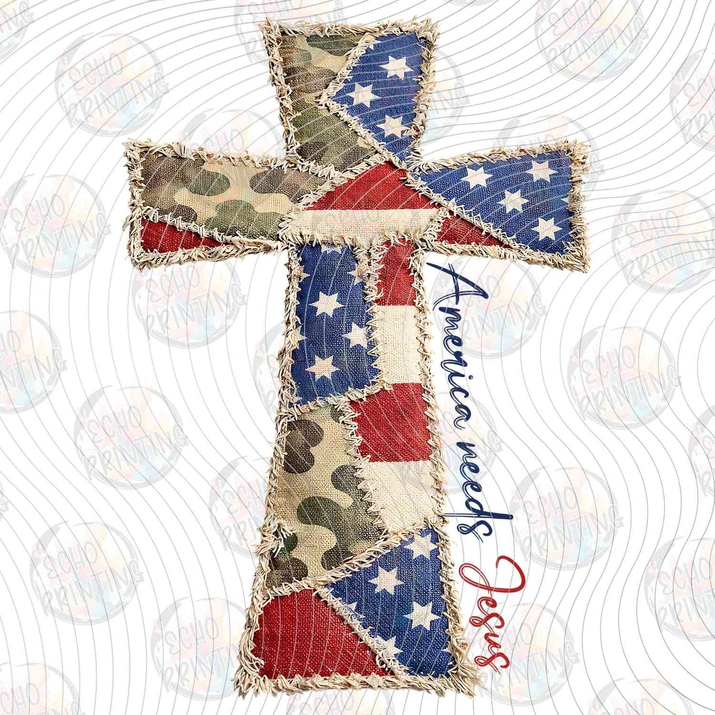 FOJG 948 - PATCHWORK FLAG