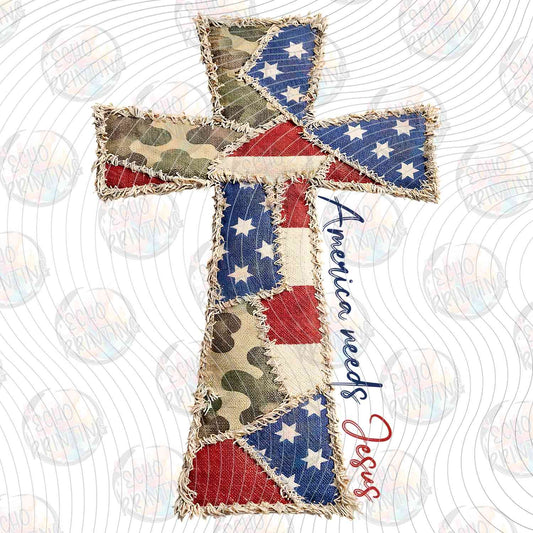 FOJG 948 - PATCHWORK FLAG