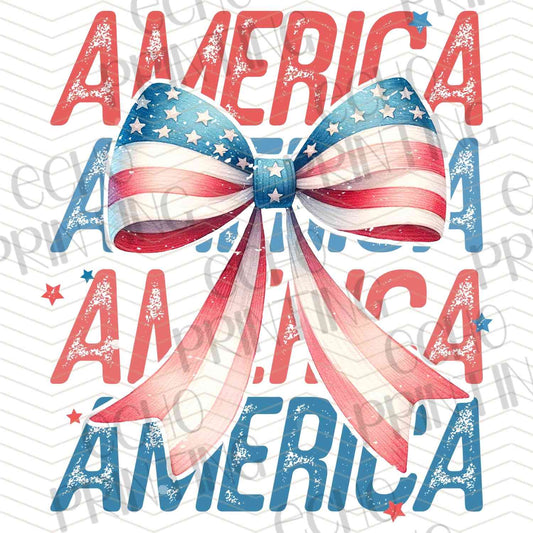 FOJG 95 - AMERICA BOW TYPOGRAPHY