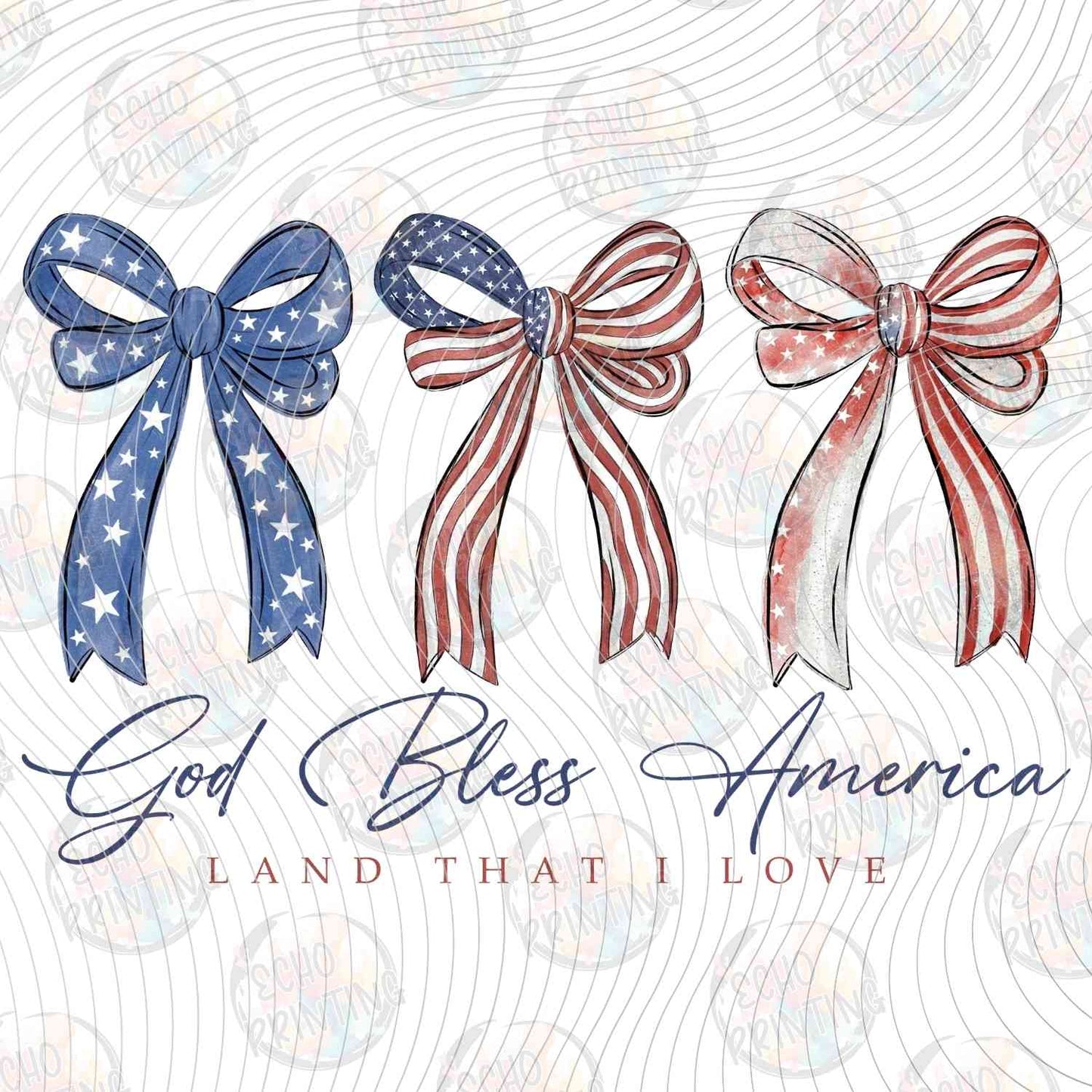 FOJG 967 - FLAG BOWS
