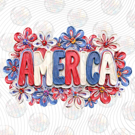 FOJG 983 - AMERICA FLOWER