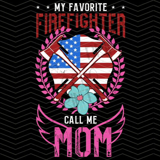 FRFGT 18 - FIREFIGHTER MOM LOVE