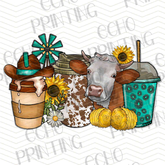 FRMG 129 – AUTUMN FARM COW