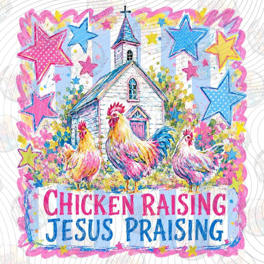 FRMG 157 - CHICKEN RAISING JESUS PRAISING