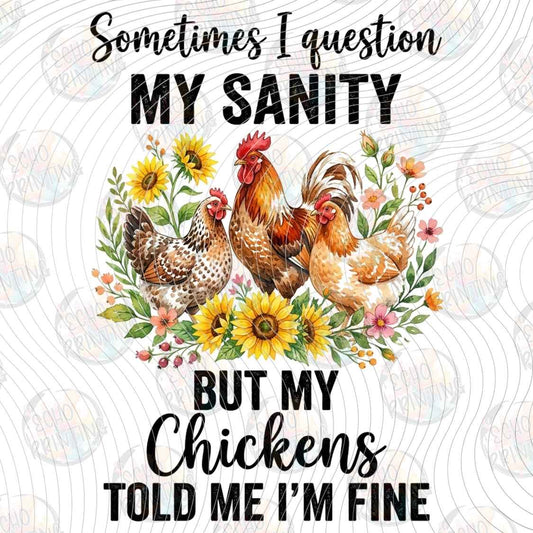 FRMG 161 - CHICKENS SAVED MY SANITY