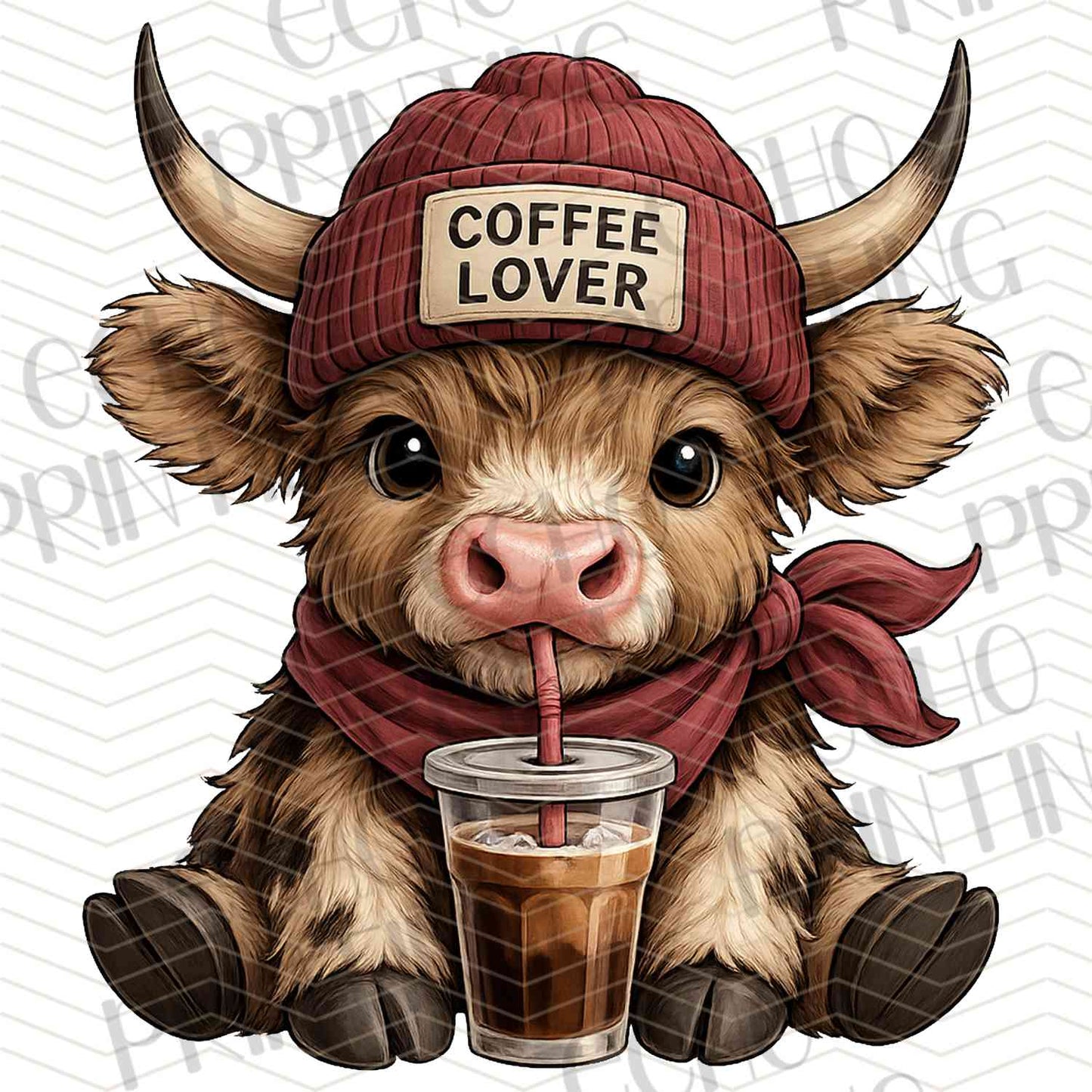 FRMG 95 – COFFEE SCARF COW