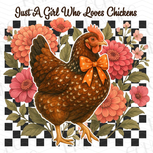 FRM 10 - JUST A GIRL WHO LOVES CHICKENS