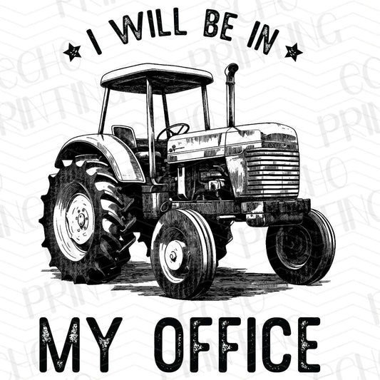 FRM 19 – I WILL BE IN MY OFFICE