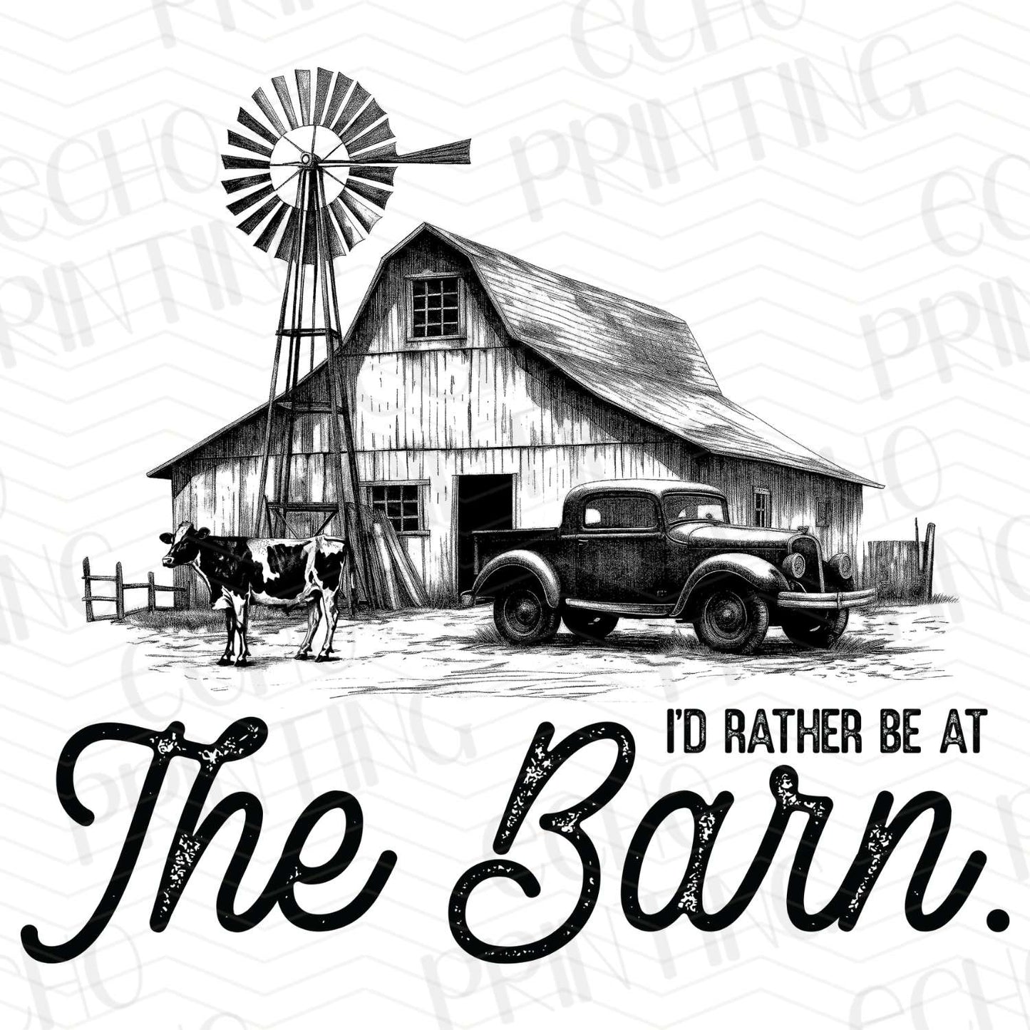 FRM 21 – I’D RATHER BE AT THE BARN