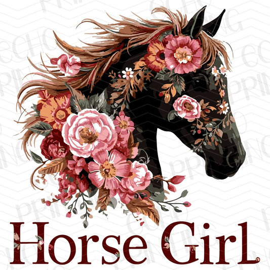 FRM 42 – HORSE GIRL WITH FLOWER CROWN