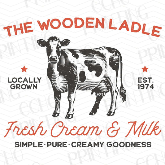 FRM 52 – THE WOODEN LADLE FRESH CREAM & MILK