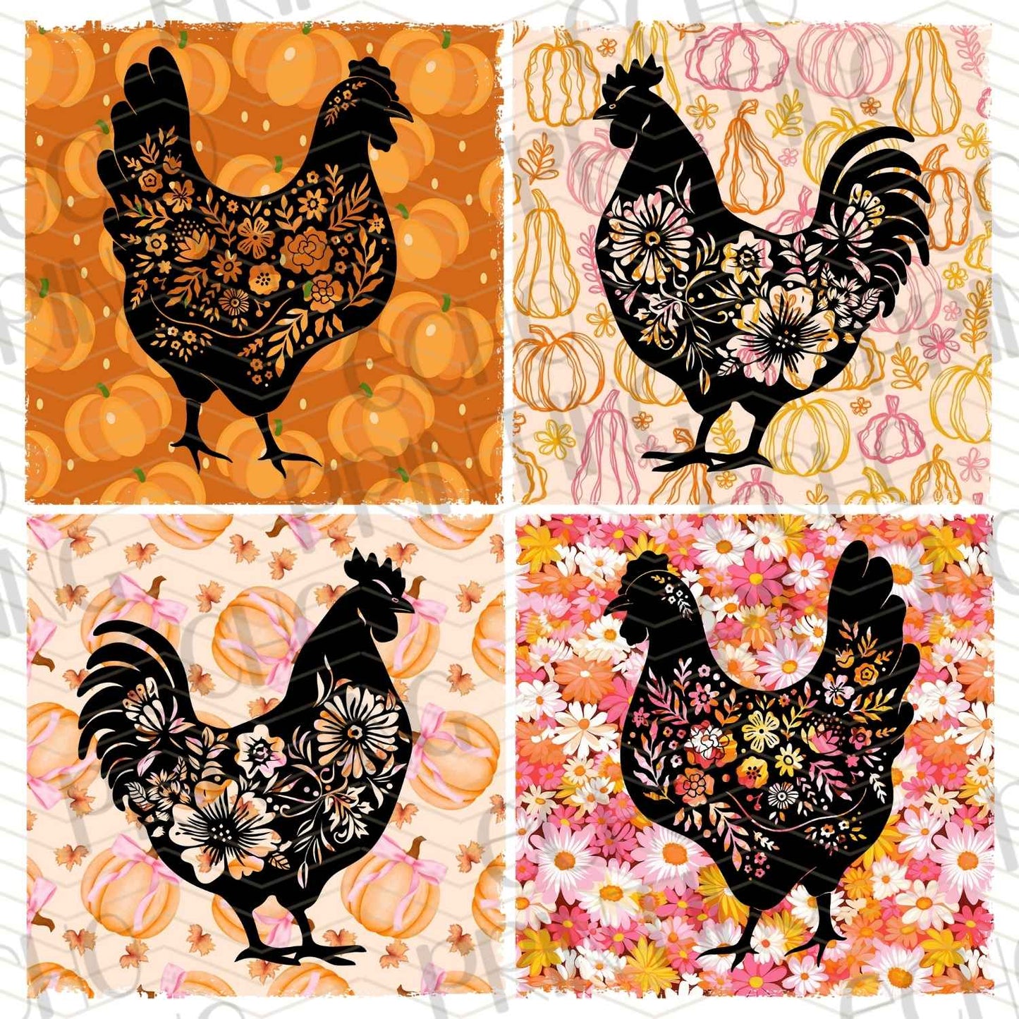 FRMG 86 – FLORAL CHICKEN PATCH