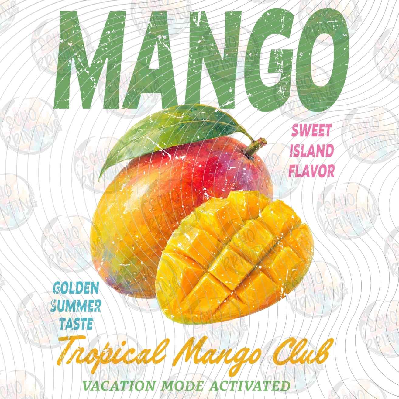 FRTS 102 - MANGO VINTAGE FRUIT LABEL