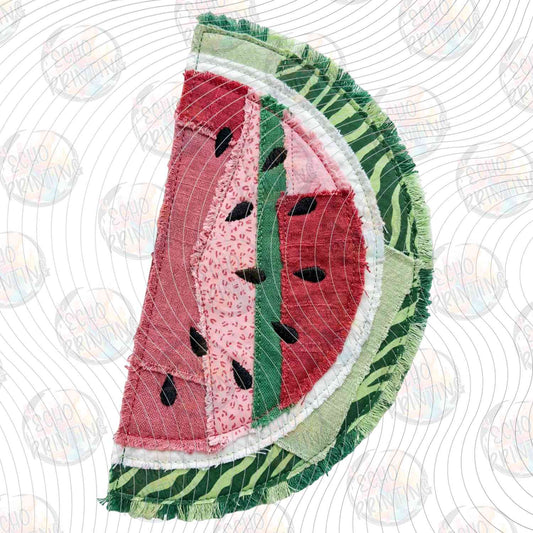 FRTS 21 - QUILTED WATERMELON SLICE
