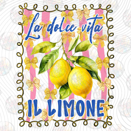 FRTS 34 - LA DOLCE VITA IL LIMONE STRIPES
